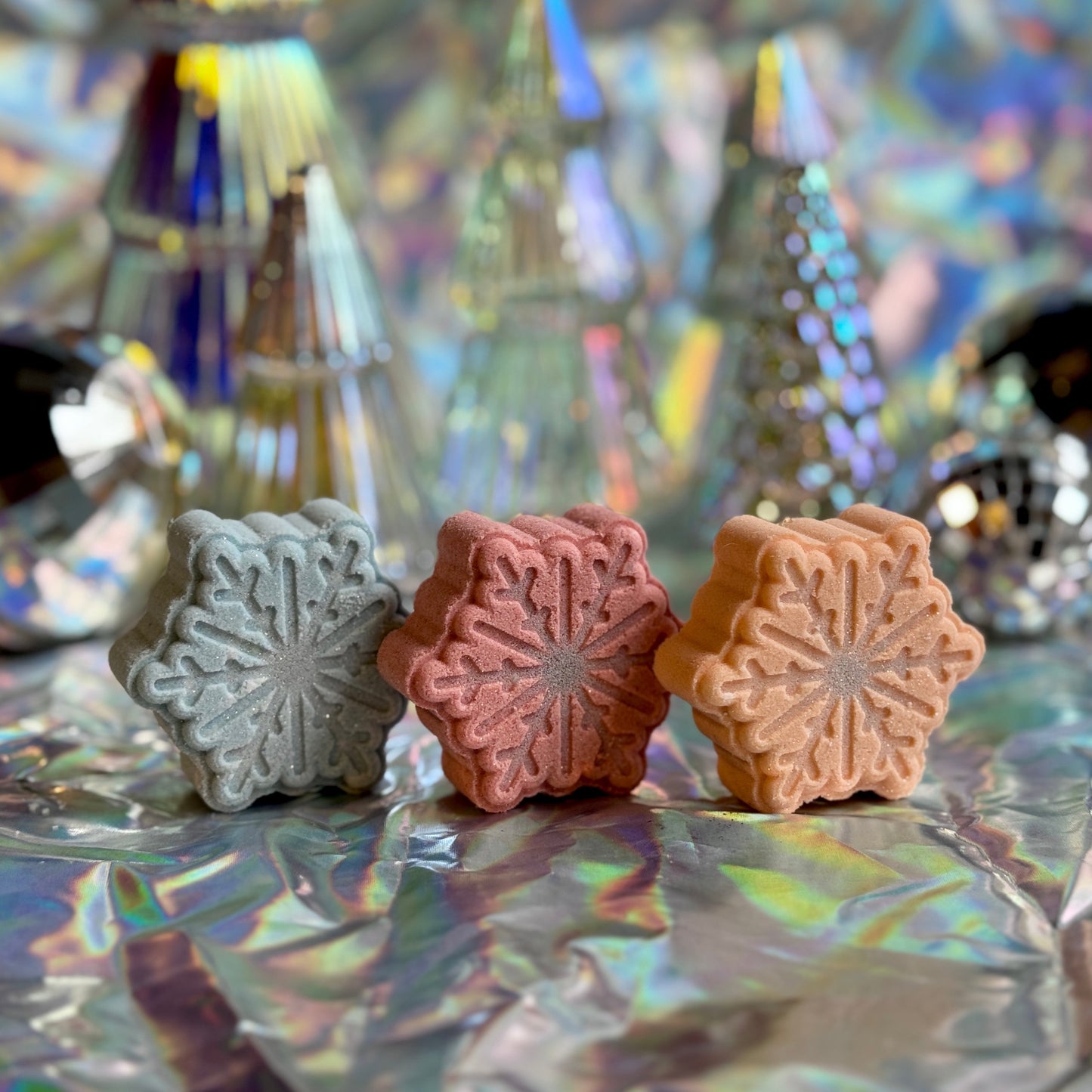 Shower Snowflake Trio / Shower Steamers