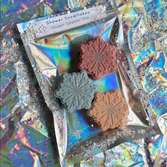 Shower Snowflake Trio / Shower Steamers